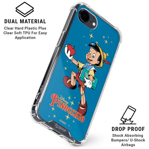 Disney Pinocchio No Strings Attached iPhone 16e Clear Case