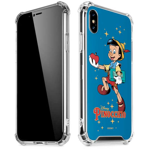 Disney Pinocchio No Strings Attached iPhone X/XS Clear Case
