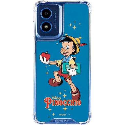Disney Pinocchio No Strings Attached Moto G 5G (2024) Clear Case