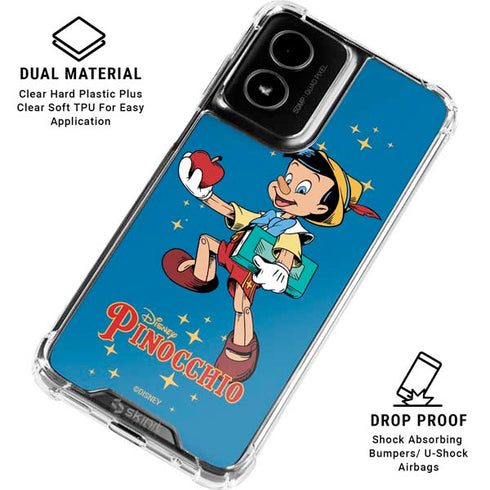 Disney Pinocchio No Strings Attached Moto G Power 5G (2024) Clear Case