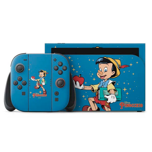 Disney Pinocchio No Strings Attached Nintendo Skins
