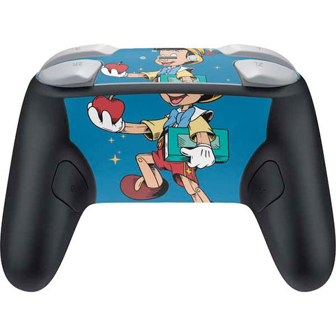 Disney Pinocchio No Strings Attached Nintendo Switch 2 (2025) Pro Controller Skin