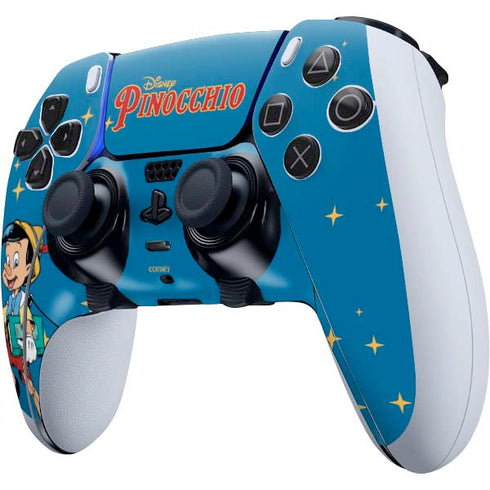 Disney Pinocchio No Strings Attached PS5 DualSense Edge Pro Controller Skin
