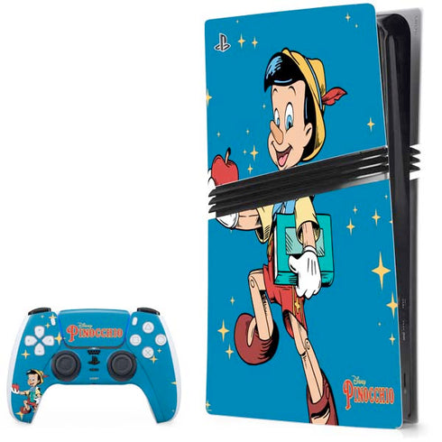 Disney Pinocchio No Strings Attached PS5 Pro Bundle Skin