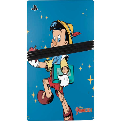 Disney Pinocchio No Strings Attached PS5 Pro Disk Bundle Skin
