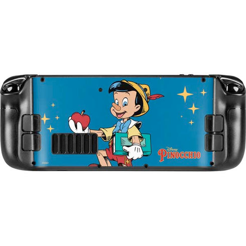 Disney Pinocchio No Strings Attached Steam Deck Handheld Gaming Computer OLED Skin
