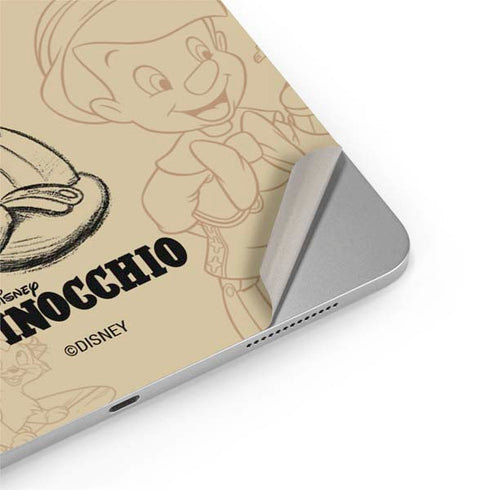 Disney Pinocchio Sketches Portrait iPad Pro 13in M4 (2024) Skin