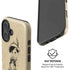 Disney Pinocchio Sketches Portrait iPhone 16 Plus Magsafe Impact Case