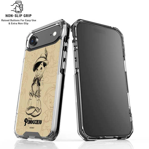 Disney Pinocchio Sketches Portrait iPhone 17 Air MagSafe Case