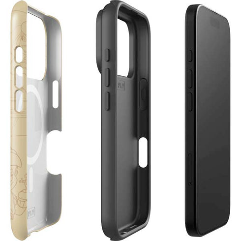 Disney Pinocchio Sketches Portrait iPhone 17 Pro Magsafe Impact Case