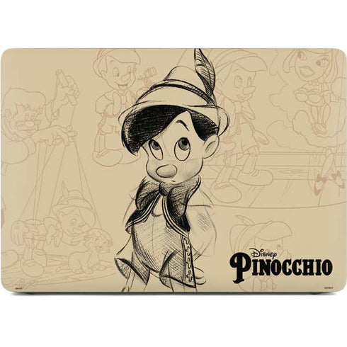 Disney Pinocchio Sketches Portrait Apple MacBook Air Skin
