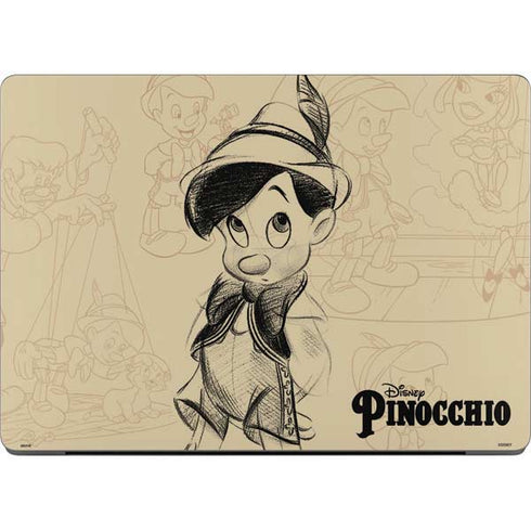 Disney Pinocchio Sketches Portrait Apple MacBook Pro 14-inch Skin