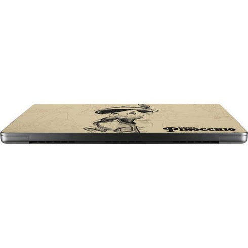 Disney Pinocchio Sketches Portrait Apple MacBook Pro 14-inch Skin