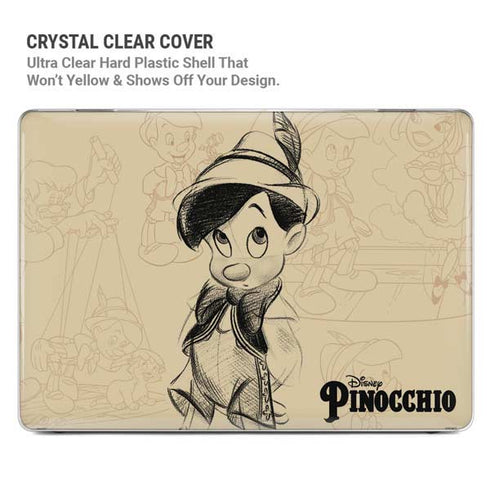 Disney Pinocchio Sketches Portrait MacBook Cases