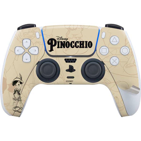 Disney Pinocchio Sketches Portrait PS5 Pro Bundle Skin