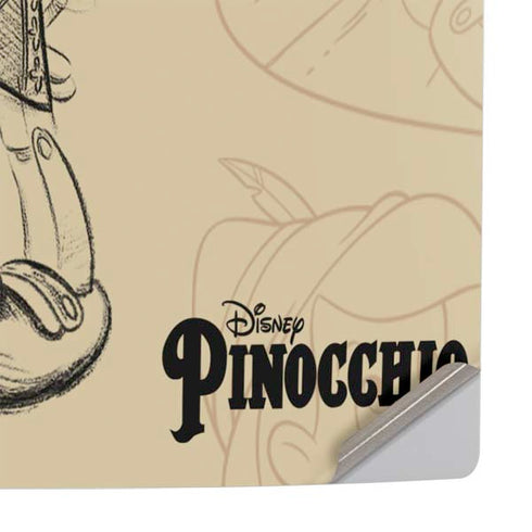Disney Pinocchio Sketches Portrait PS5 Pro Console Skin