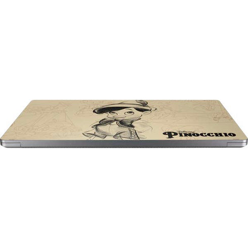 Disney Pinocchio Sketches Portrait Laptop Skins