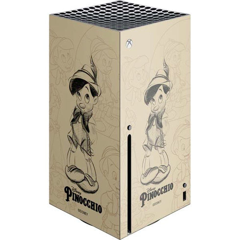 Disney Pinocchio Sketches Portrait Xbox Series X Skins