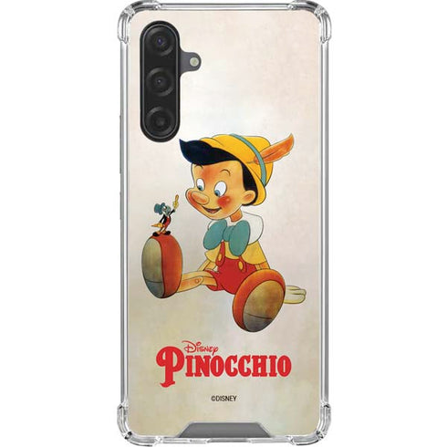Disney Pinocchio Vintage Portrait Galaxy A17 Clear Case