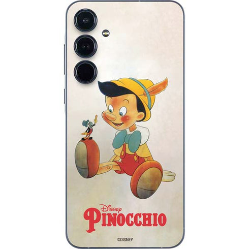 Disney Pinocchio Vintage Portrait Galaxy A35 5G Skin