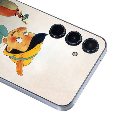 Disney Pinocchio Vintage Portrait Galaxy A35 5G Skin
