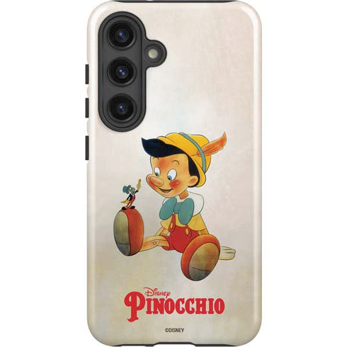 Disney Pinocchio Vintage Portrait Galaxy S25 Impact Case