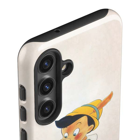 Disney Pinocchio Vintage Portrait Galaxy S25 Plus Impact Case