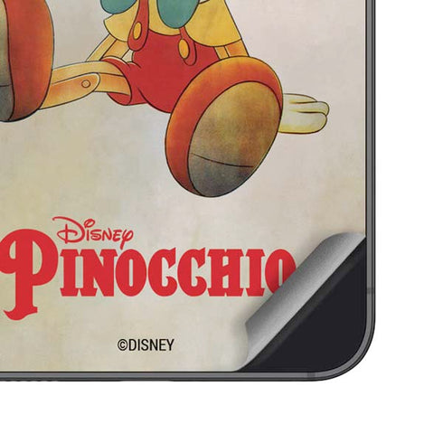 Disney Pinocchio Vintage Portrait Galaxy S25 Plus Skin
