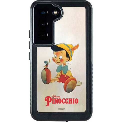 Disney Pinocchio Vintage Portrait Galaxy S24 Waterproof Case