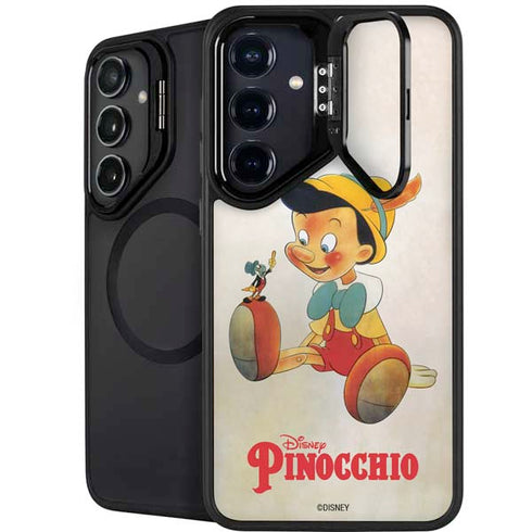 Disney Pinocchio Vintage Portrait Galaxy S25 FE Kickstand Case