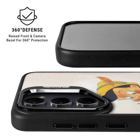 Disney Pinocchio Vintage Portrait Galaxy S26 Kickstand Case