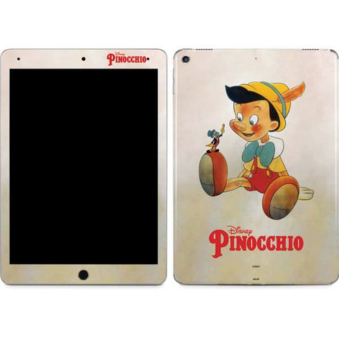 Disney Pinocchio Vintage Portrait iPad Skins