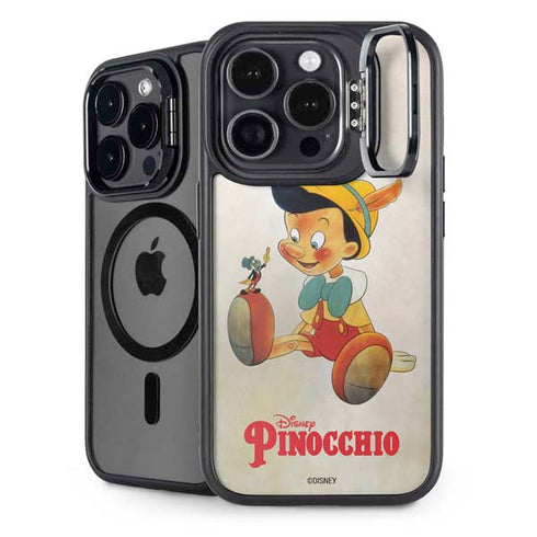 Disney Pinocchio Vintage Portrait iPhone 13 Pro Max Kickstand Case