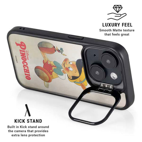 Disney Pinocchio Vintage Portrait iPhone 14 Kickstand Case