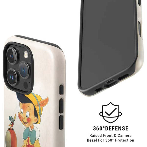 Disney Pinocchio Vintage Portrait iPhone 16 Pro Magsafe Impact Case