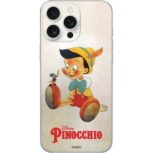Disney Pinocchio Vintage Portrait iPhone 16 Pro Max Skin