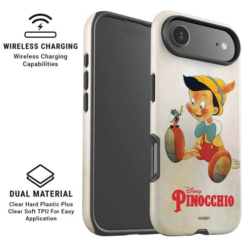 Disney Pinocchio Vintage Portrait iPhone 17 Air Magsafe Impact Case