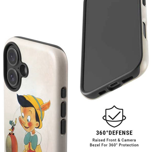 Disney Pinocchio Vintage Portrait iPhone 17 Magsafe Impact Case
