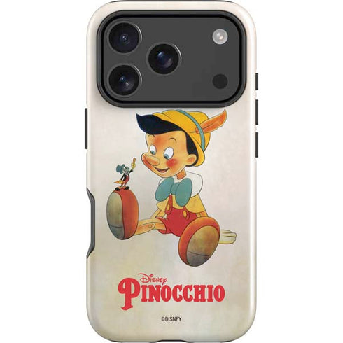 Disney Pinocchio Vintage Portrait iPhone 17 Pro Impact Case