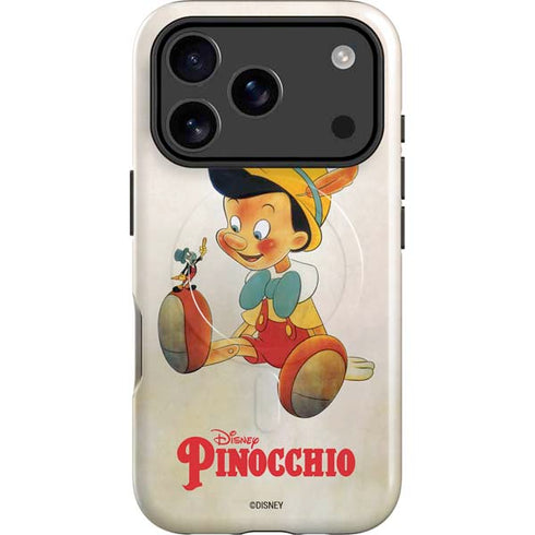 Disney Pinocchio Vintage Portrait iPhone 17 Pro Magsafe Impact Case