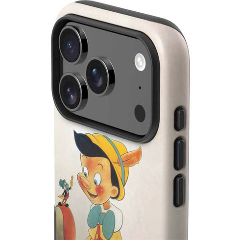 Disney Pinocchio Vintage Portrait iPhone 17 Pro Max Impact Case