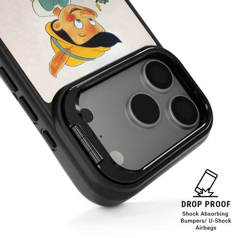 Disney Pinocchio Vintage Portrait iPhone 17 Pro Max Kickstand Case