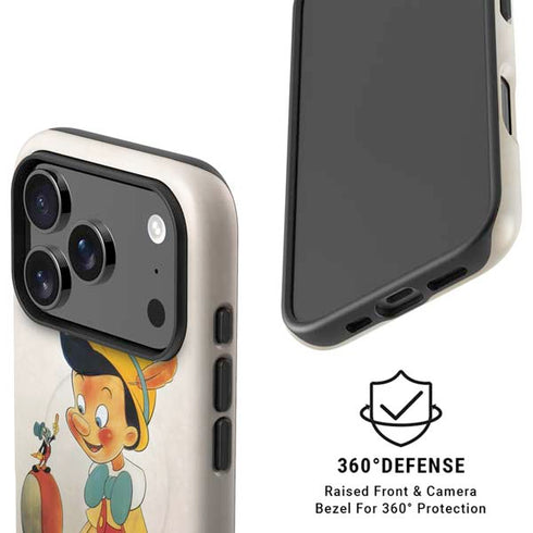 Disney Pinocchio Vintage Portrait iPhone 17 Pro Max Magsafe Impact Case