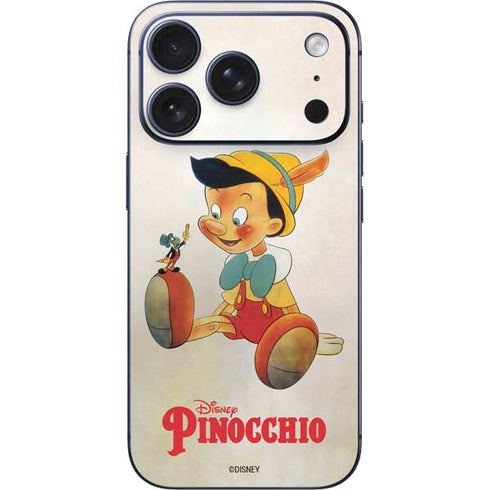 Disney Pinocchio Vintage Portrait iPhone 17 Pro Skin