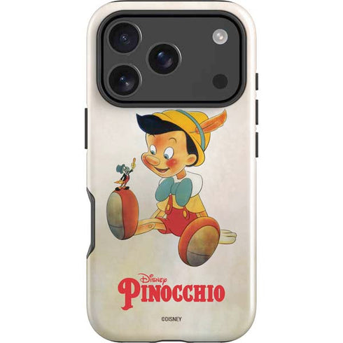 Disney Pinocchio Vintage Portrait iPhone 18 Pro Impact Case