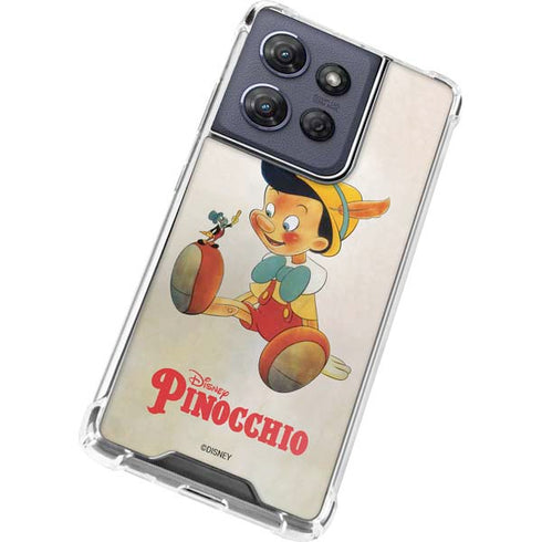 Disney Pinocchio Vintage Portrait Moto G Play 5G (2025) Clear Case