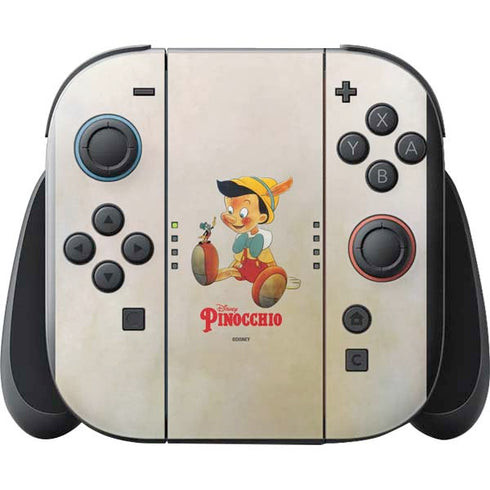 Disney Pinocchio Vintage Portrait Nintendo Switch 2 (2025) with Joy-Con Skin