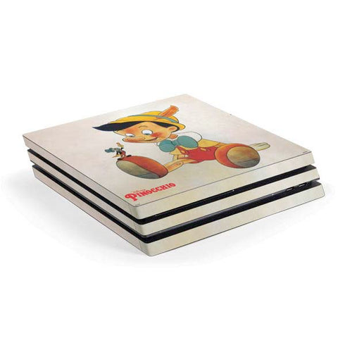 Disney Pinocchio Vintage Portrait PlayStation PS4 Skins