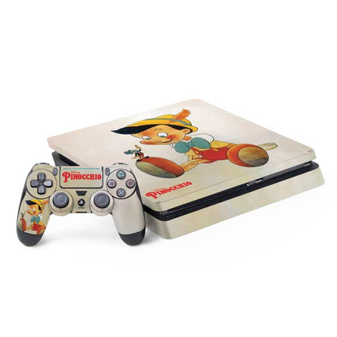 Disney Pinocchio Vintage Portrait PlayStation PS4 Skins