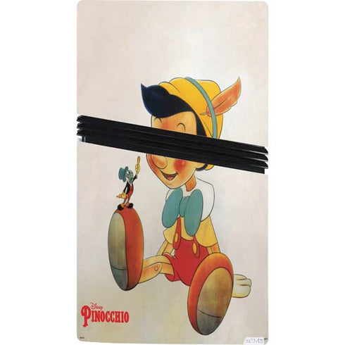 Disney Pinocchio Vintage Portrait PS5 Pro Console Skin